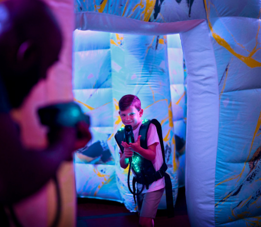 Campo de batalla láser